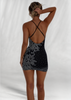 Amara Crystal Mini Dress - Dazzling Women's Cocktail Elegance