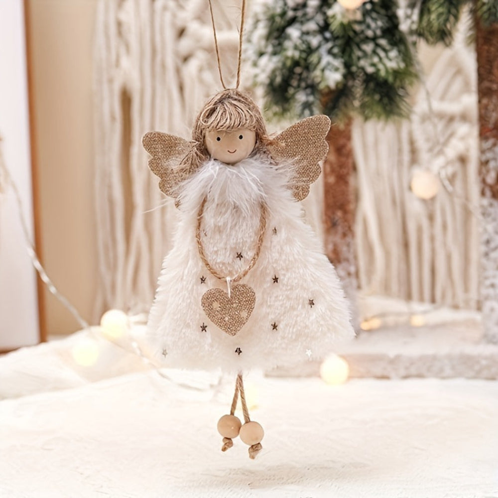 Christmas Ornaments Angel Doll Set Hanging Tree Decoration