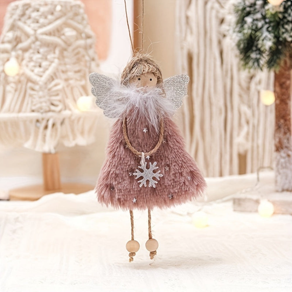Christmas Ornaments Angel Doll Set Hanging Tree Decoration