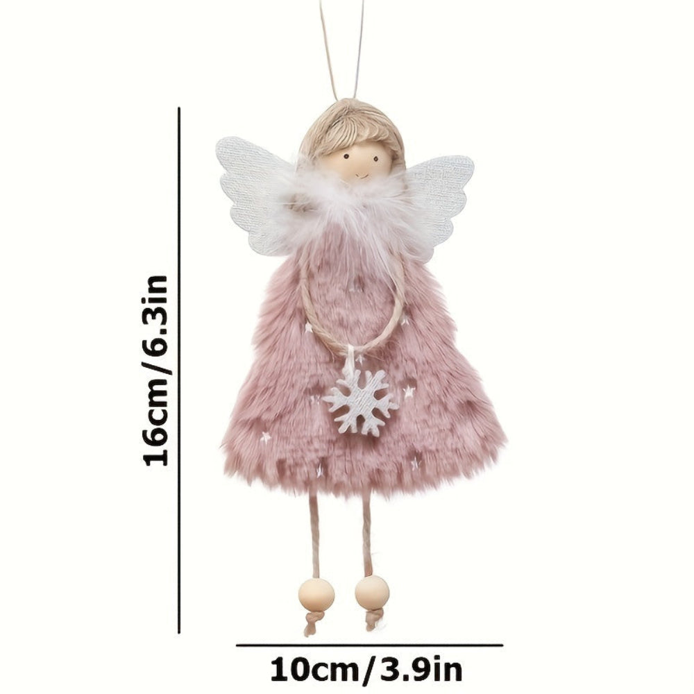 Christmas Ornaments Angel Doll Set Hanging Tree Decoration