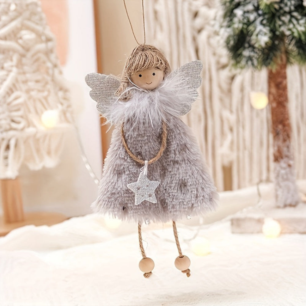 Christmas Ornaments Angel Doll Set Hanging Tree Decoration