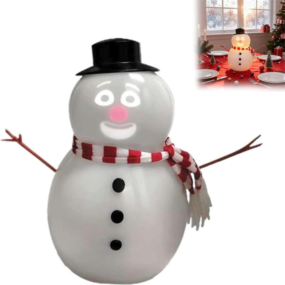 Animated Snowman Gift Decoration Light Projector Display
