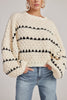 Women's Sweater - Stylish Puffer Sleeves for Cozy Comfort