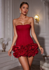 Bella Corset Mini Dress - Elegant White Dress for Any Occasion