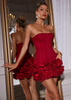 Bella Corset Mini Dress - Elegant White Dress for Any Occasion