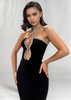 Celeste Diamond Maxi Dress - Elegant Long Dress for Women, Perfect for Events