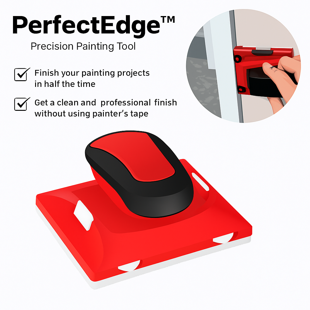 PerfectEdge™ - Get Razor-Sharp Paint Lines Without Tape (+ FREE Mystery bonus)