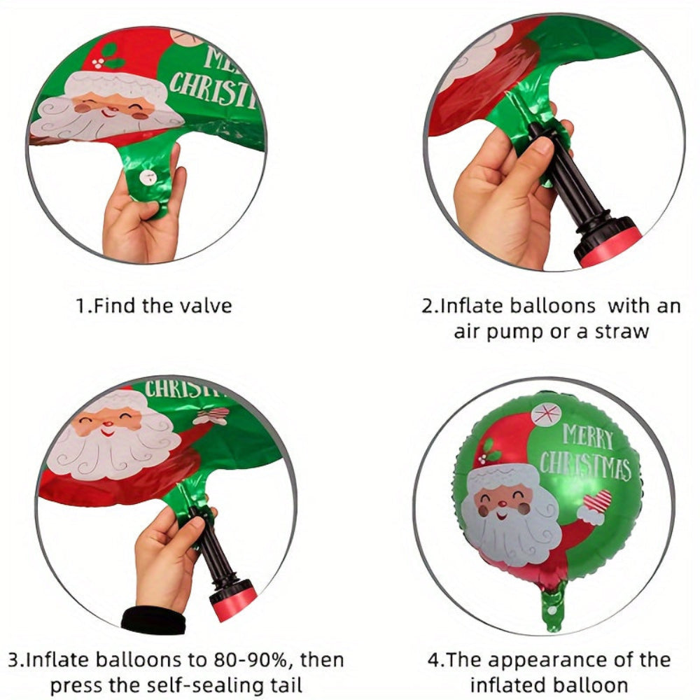 Christmas Decorations Christmas Inflatables Santa Balloon Indoor Outdoor