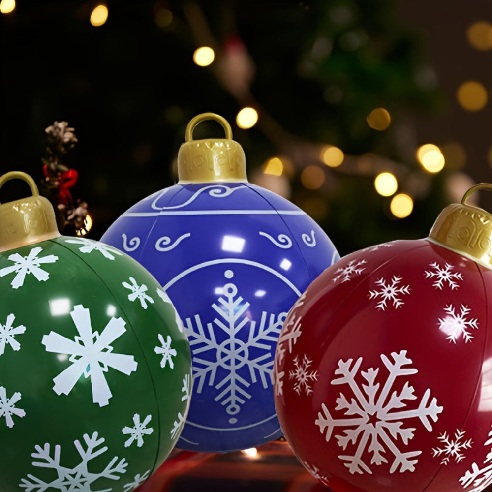 Christmas Decorations Giant Inflatables Holiday Outdoor Yard Ball