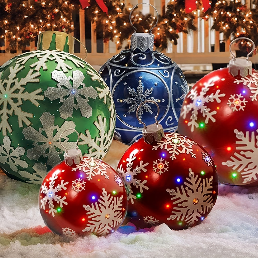 Christmas Decorations Giant Inflatables Holiday Outdoor Yard Ball