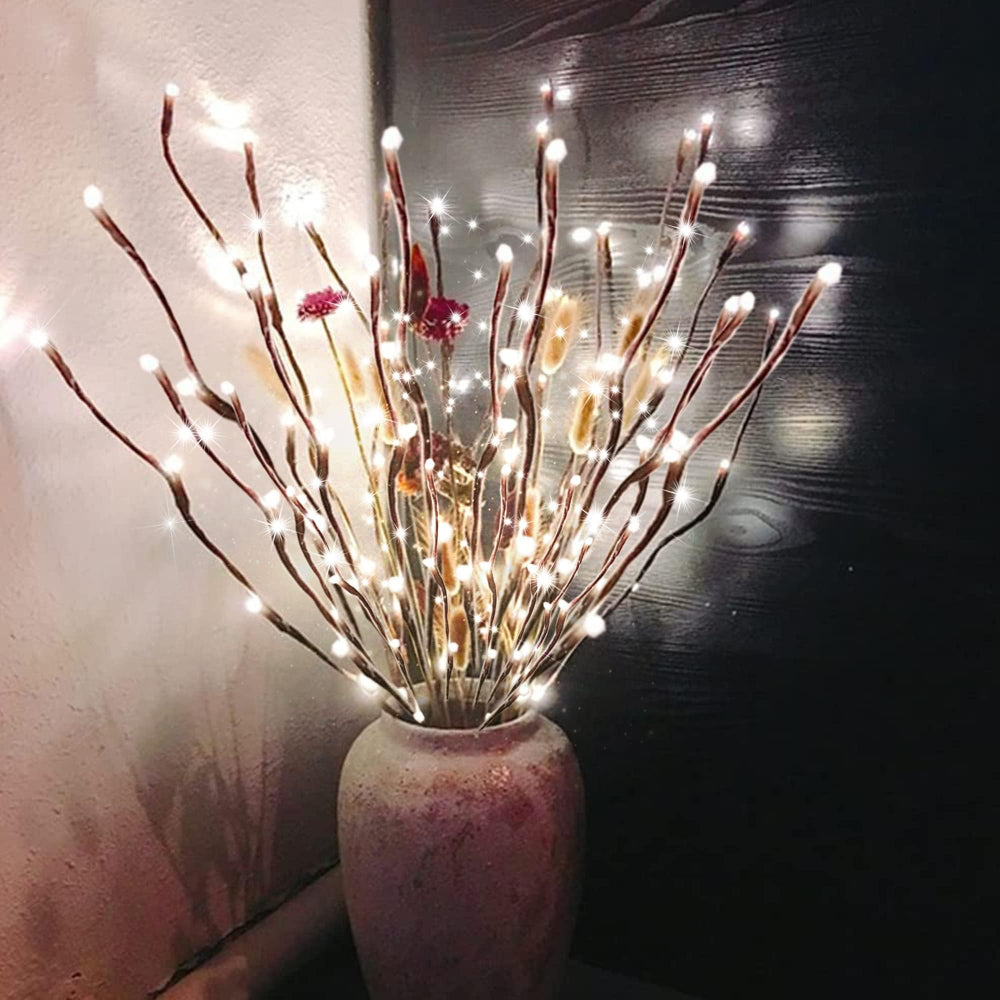 Christmas Decorations Indoor LED Branch Lamp Warm Fairy Light Display