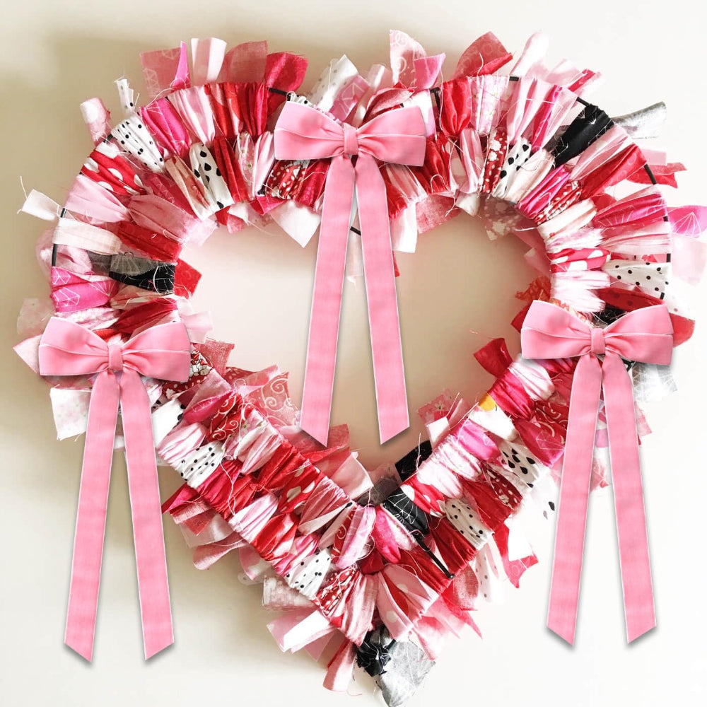 Christmas Decorations Indoor Velvet Burgundy Ribbon Bows Ornaments