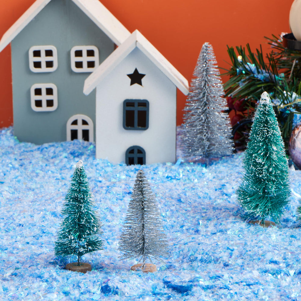 Christmas Decorations Snow Flakes Indoor Winter Display Scene Filler