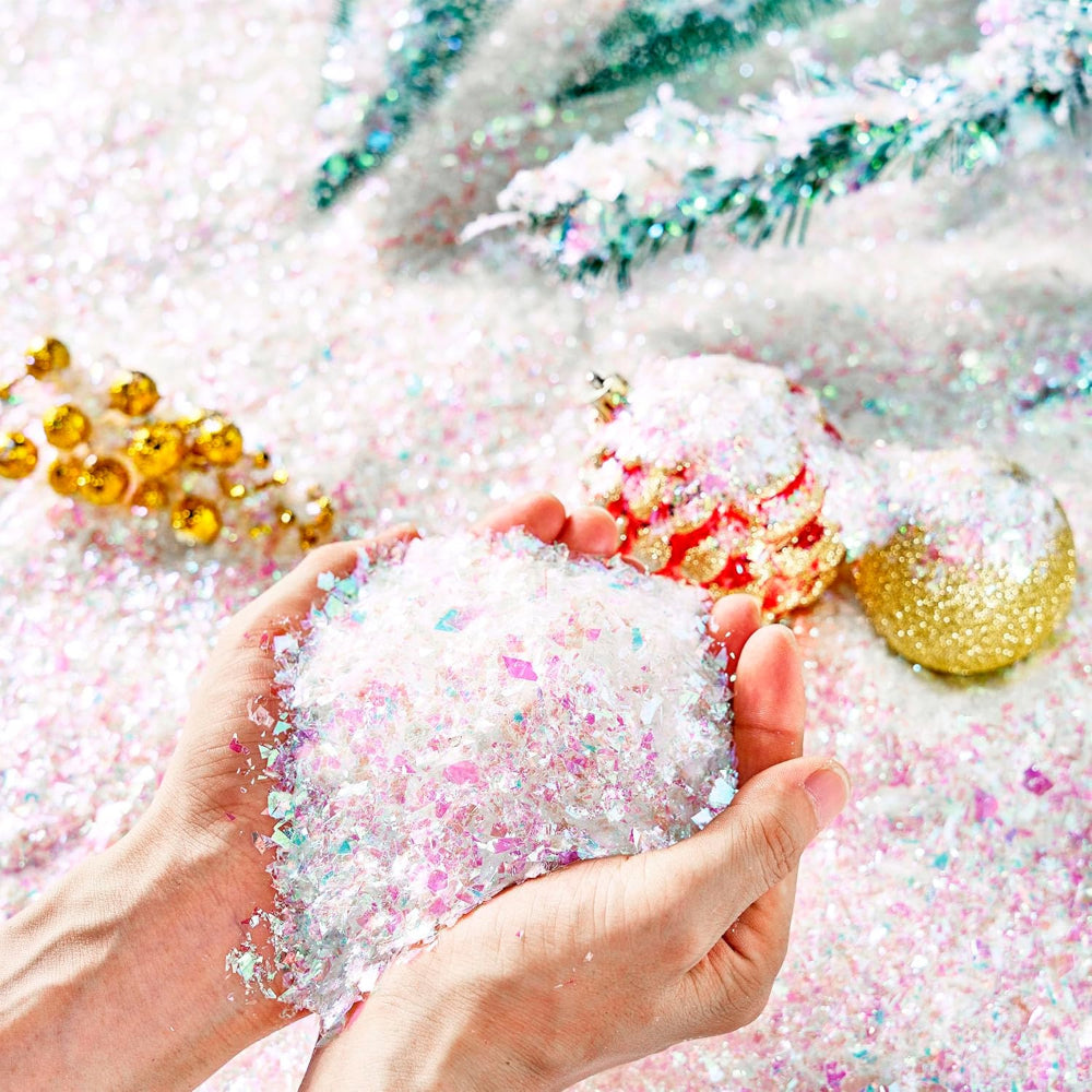 Christmas Decorations Snow Flakes Indoor Winter Display Scene Filler