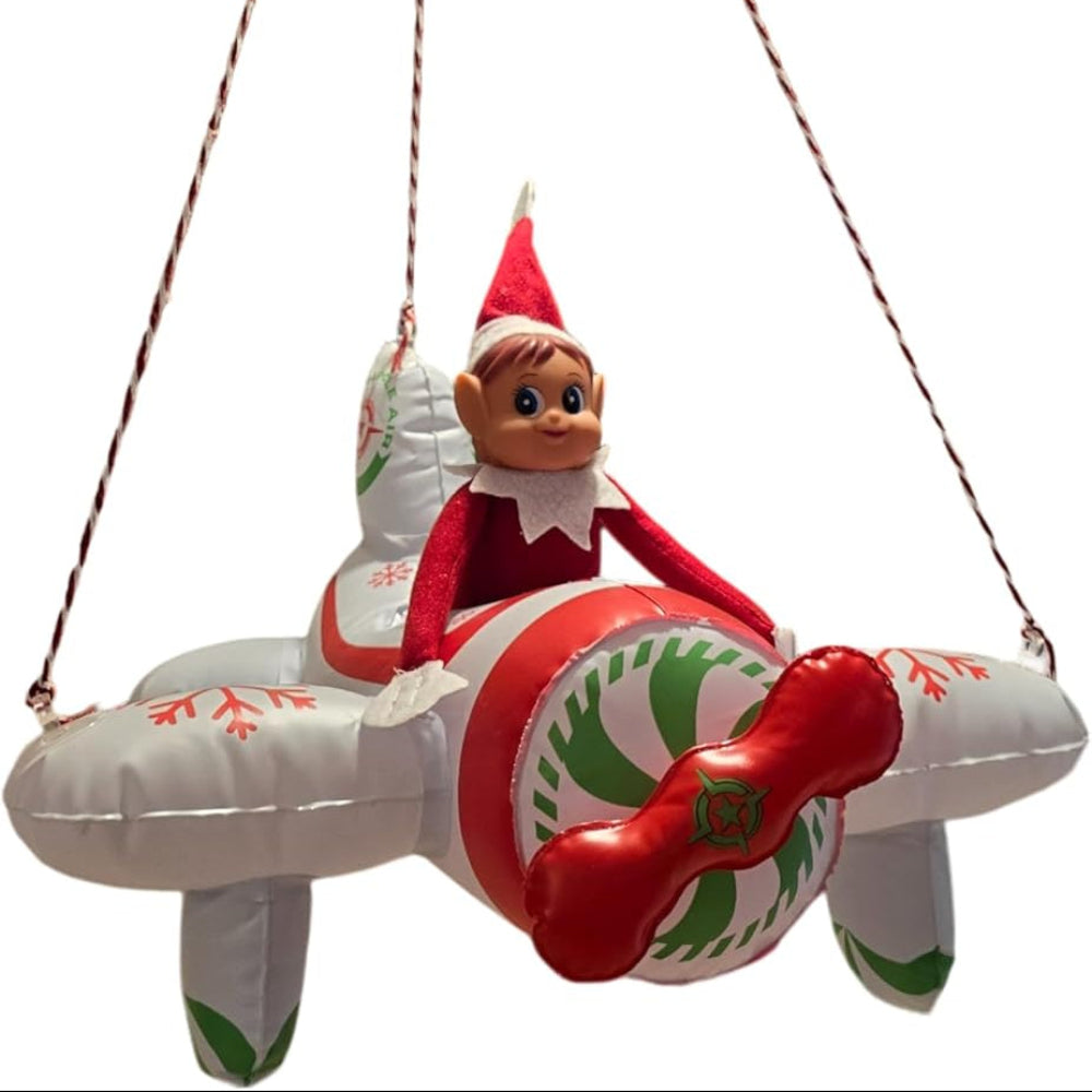 Christmas Inflatable Elf Kit 24 Airplane Indoor Outdoor Decoration
