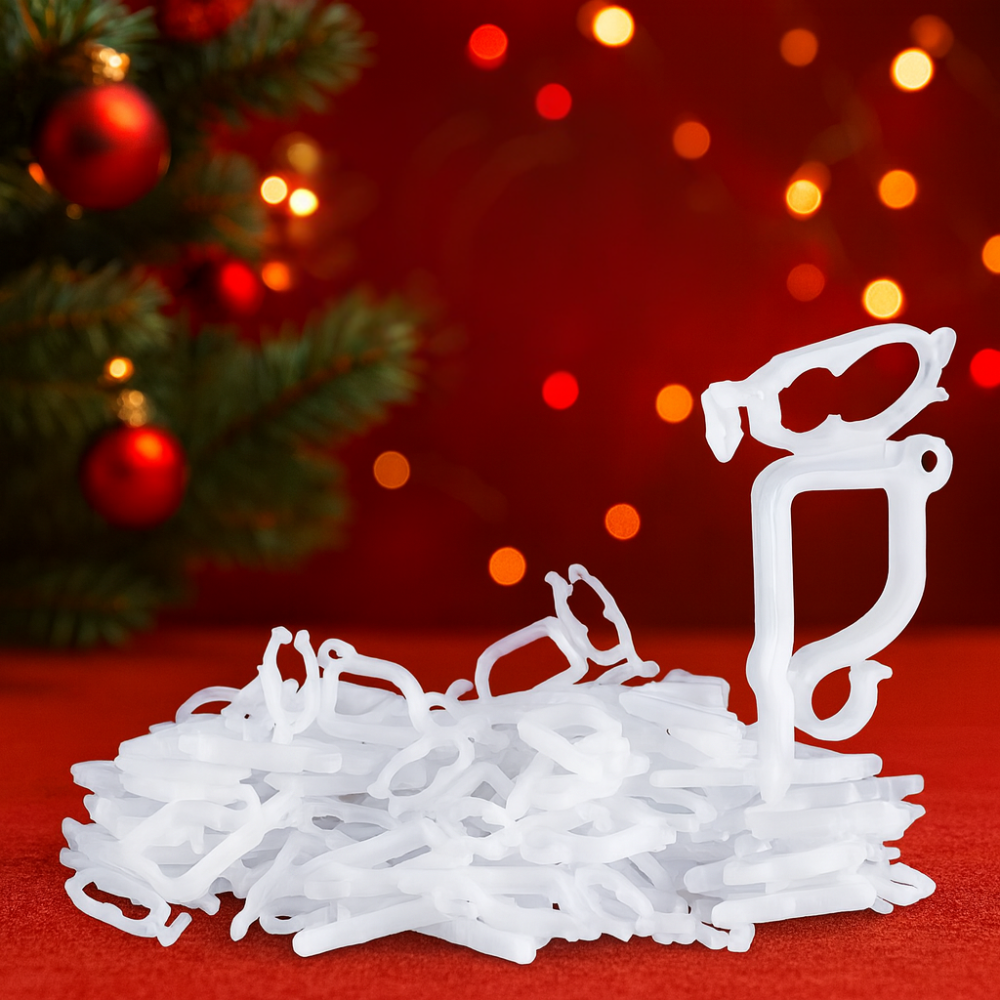 Christmas Light Clips Outdoor Light Clips Gutter Hanging Hooks Pack