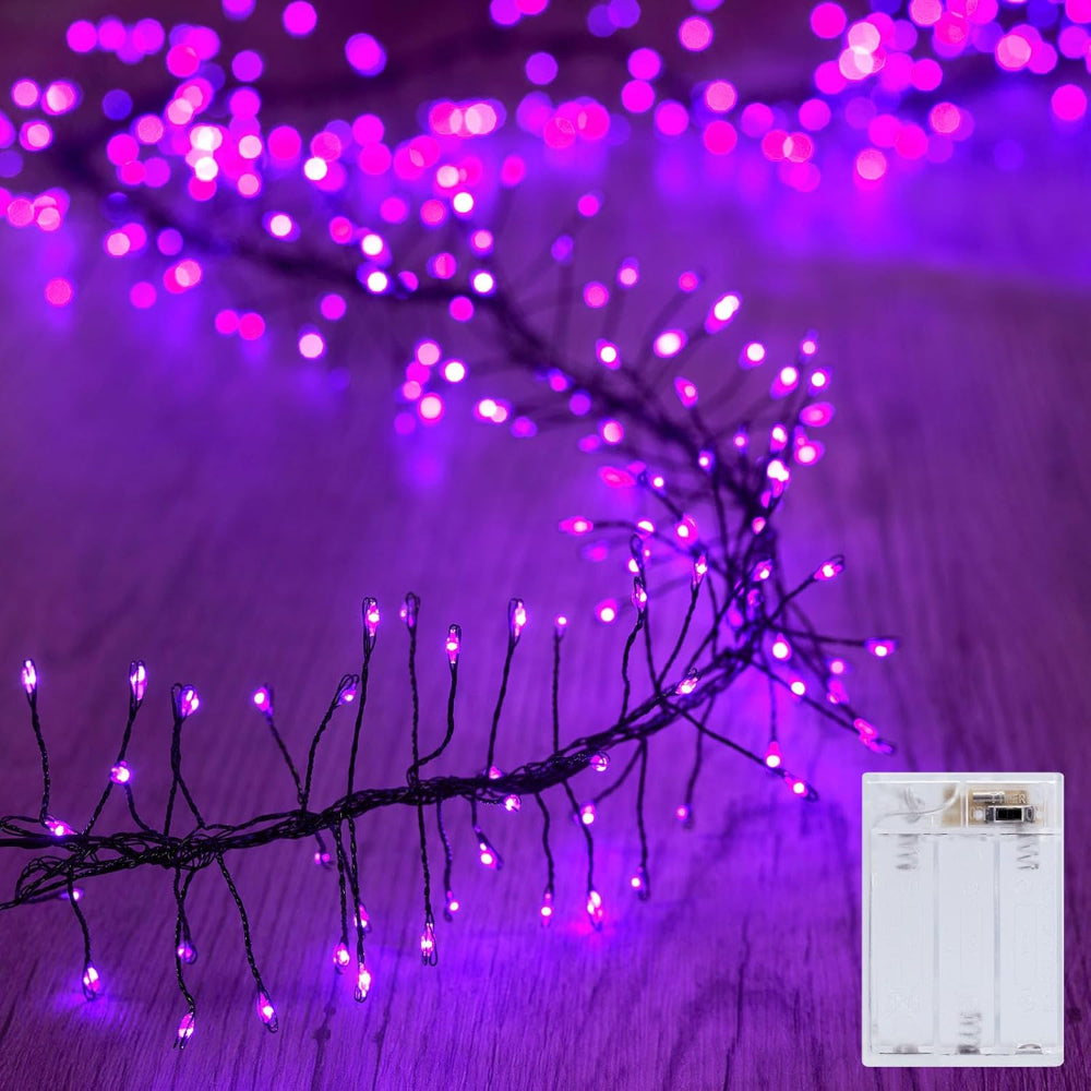 Christmas Light LED Waterproof Silver Wire Fairy Firecracker Lights