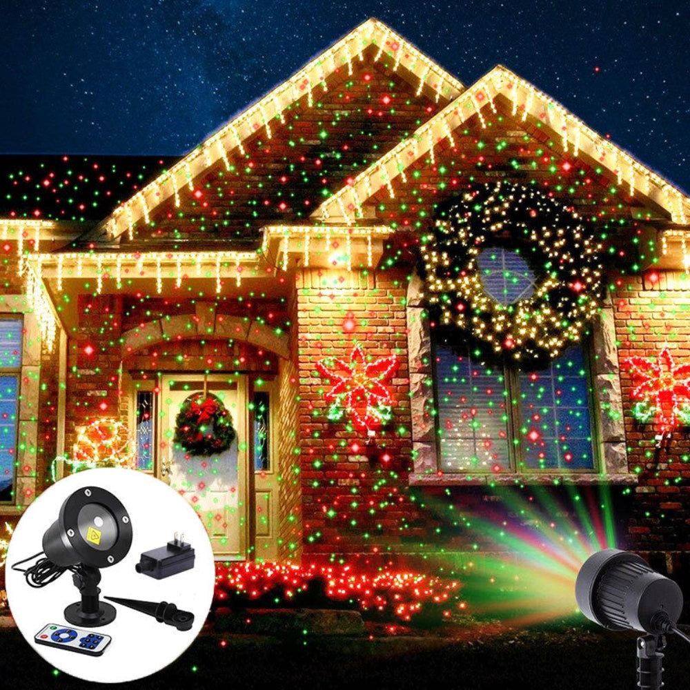 Christmas Light Projector Outdoor Waterproof Laser Display
