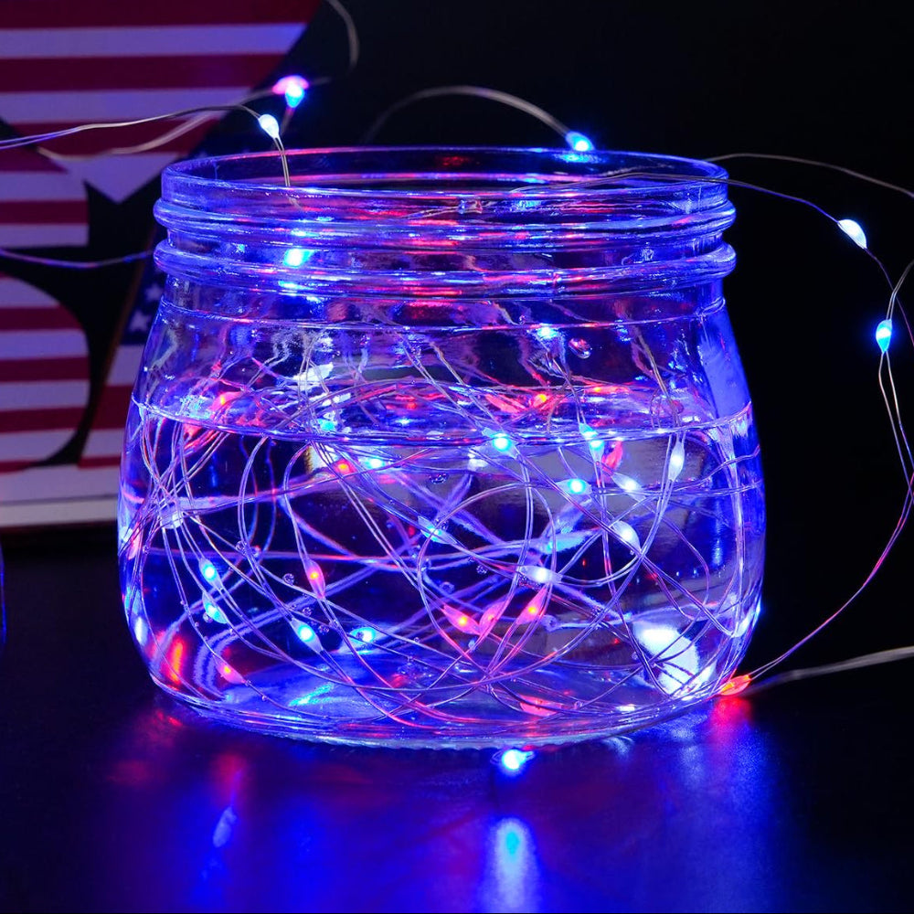 Christmas Light String Lights Battery Operated Waterproof Indoor Outdoor