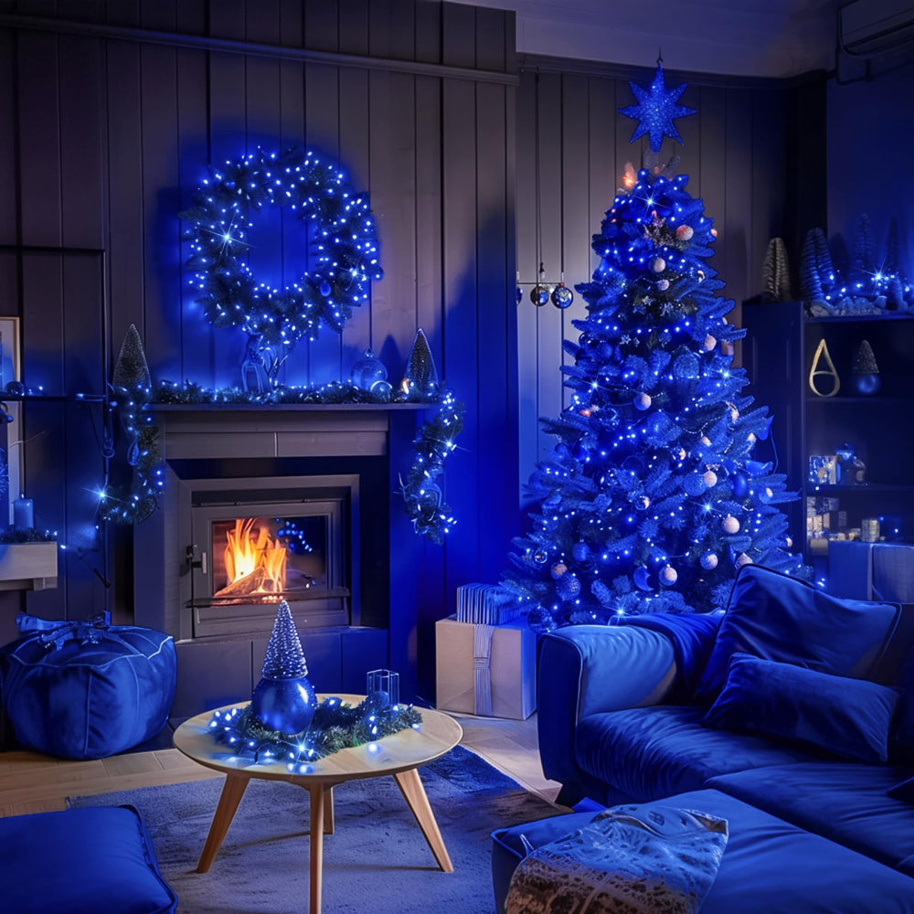 Christmas Light String Lights Battery Operated Waterproof Indoor Outdoor