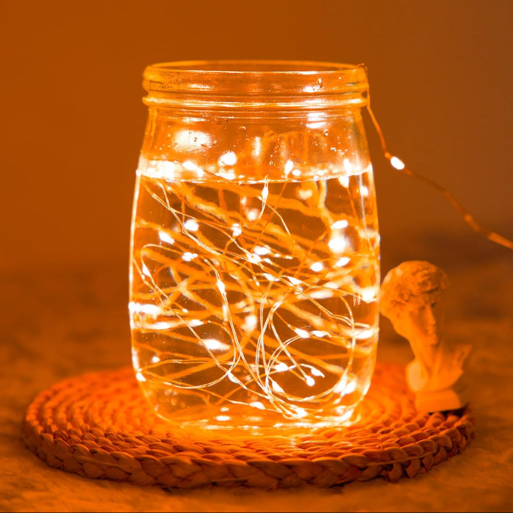 Christmas Light String Lights Battery Operated Waterproof Indoor Outdoor