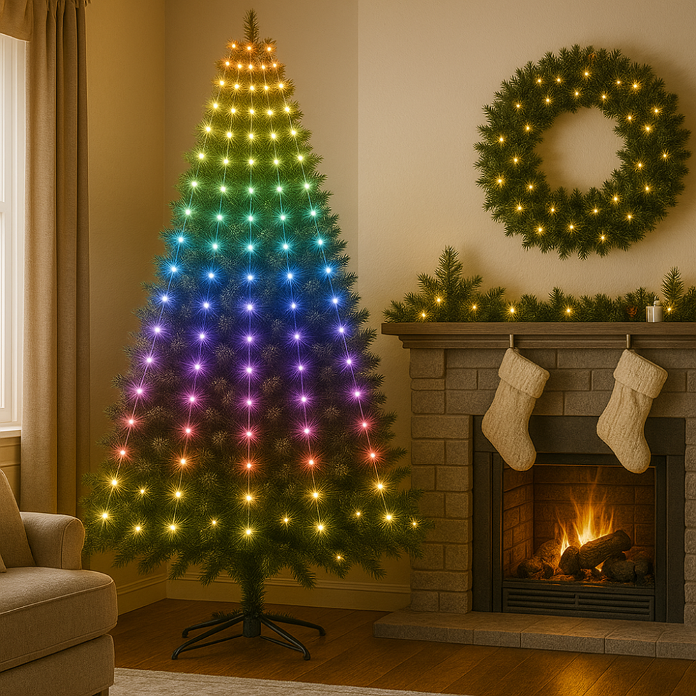 Christmas Lights LED Tree Outdoor Smart Control Decoration