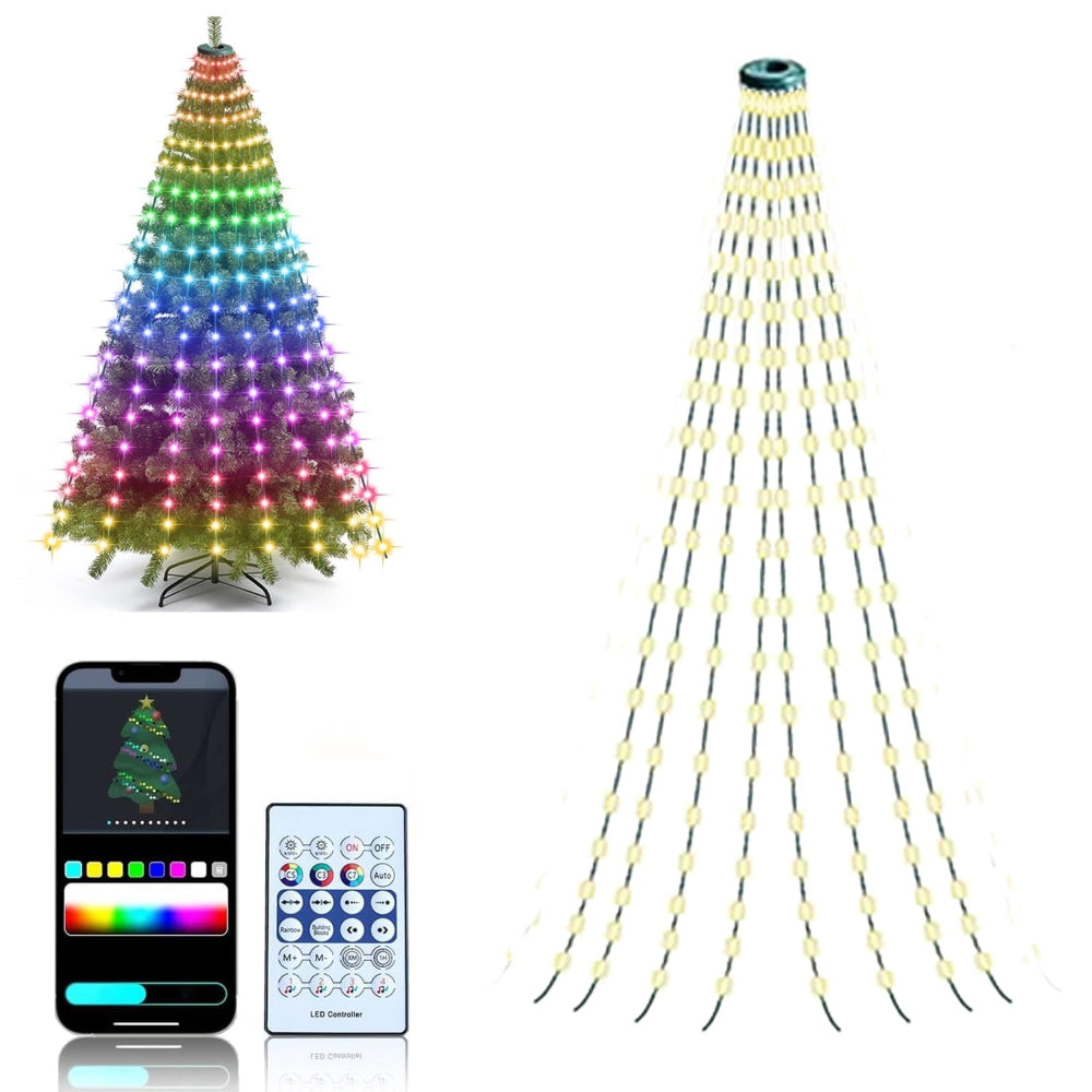 Christmas Lights LED Tree Outdoor Smart Control Decoration