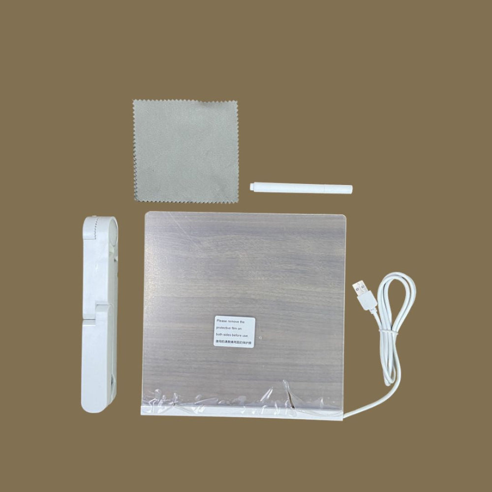 Christmas Ornament Kids LED Drawing Board Creative Art Toy