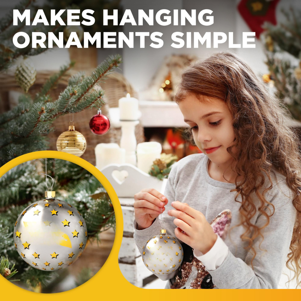 Christmas Ornaments Hooks Metal Strong Hanging Holiday Decoration Set