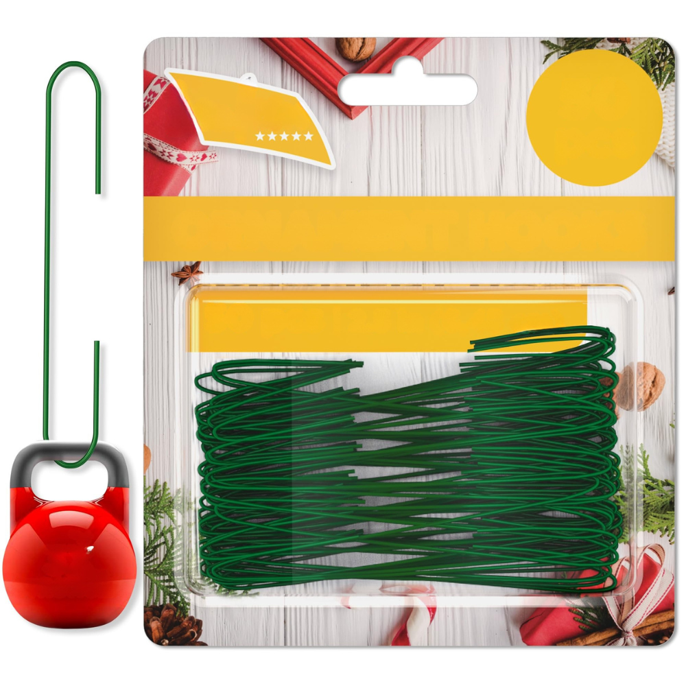 Christmas Ornaments Hooks Metal Strong Hanging Holiday Decoration Set