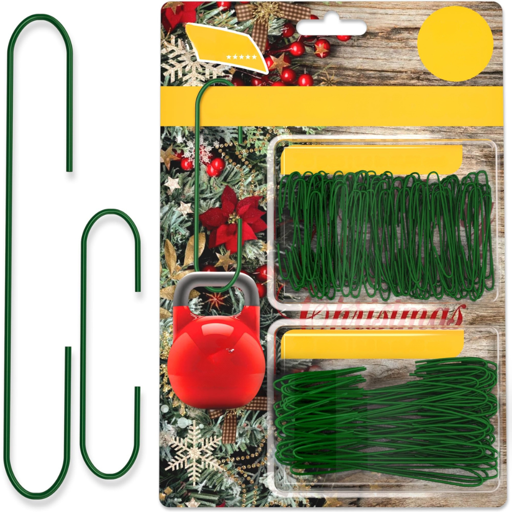 Christmas Ornaments Hooks Metal Strong Hanging Holiday Decoration Set