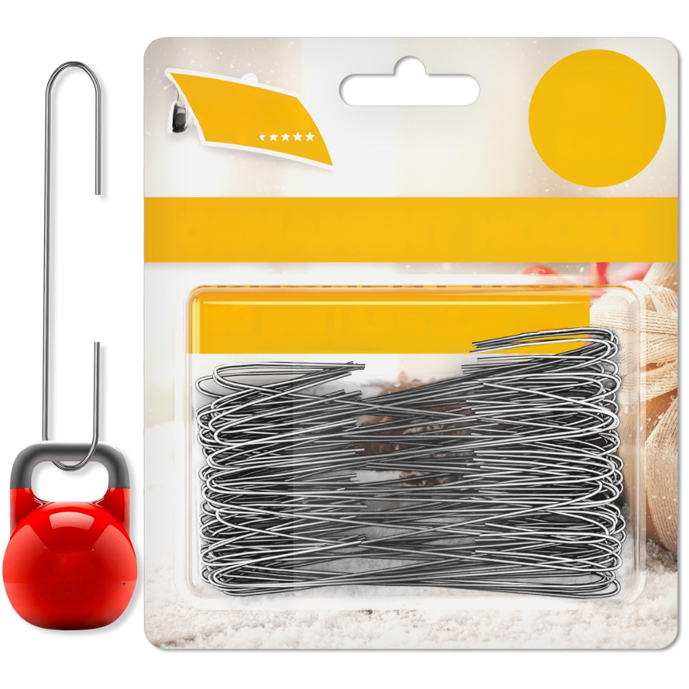 Christmas Ornaments Hooks Metal Strong Hanging Holiday Decoration Set