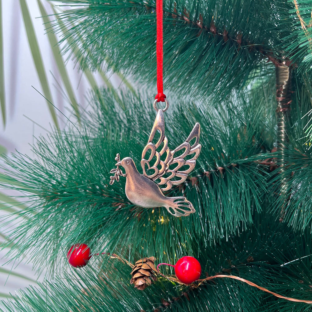Christmas Ornaments Metal Tree Hanging Holiday Decoration