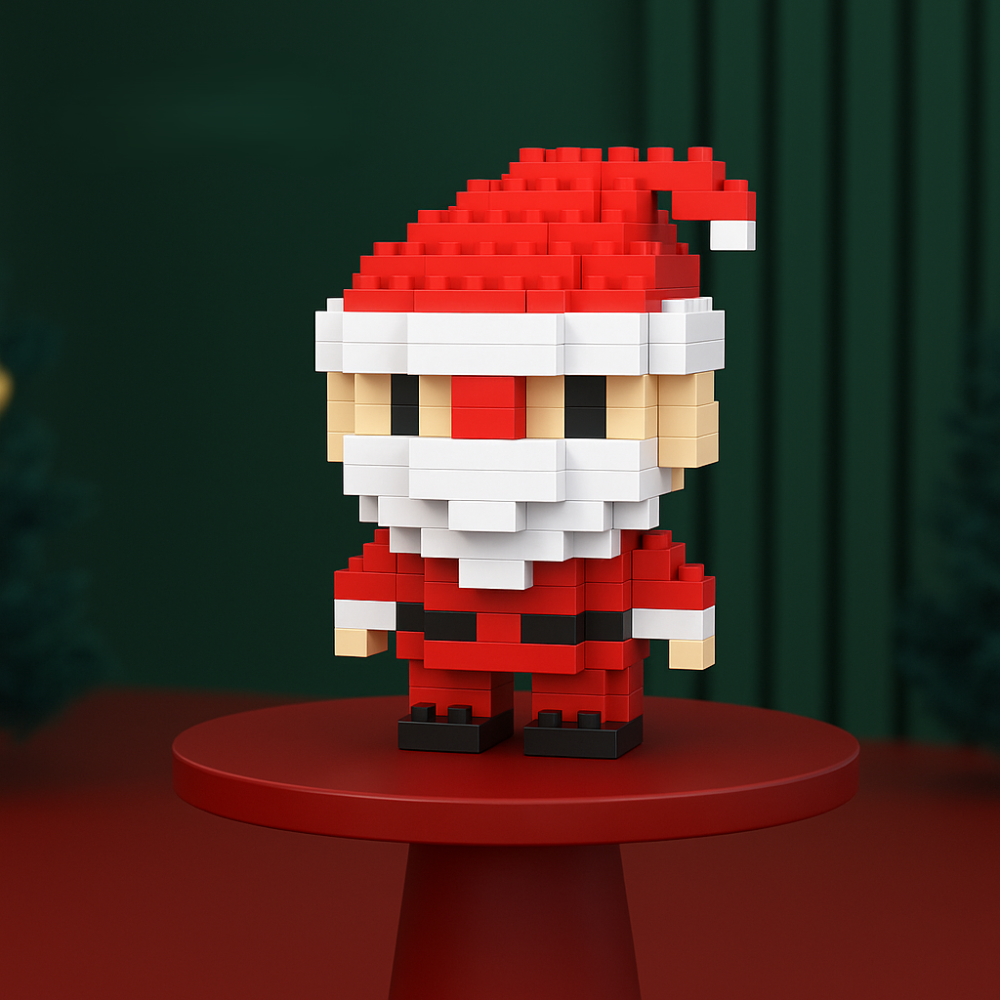 Christmas Toy Building Blocks Set Creative Construction Figures