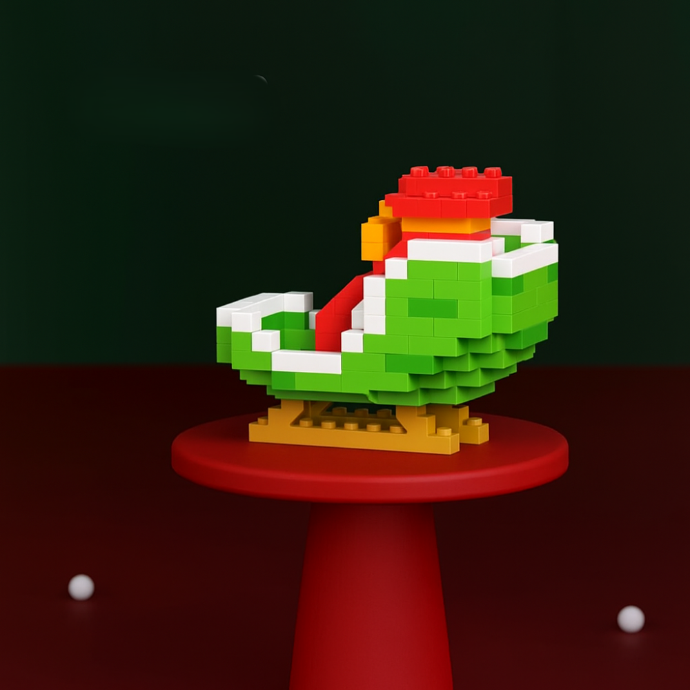 Christmas Toy Building Blocks Set Creative Construction Figures