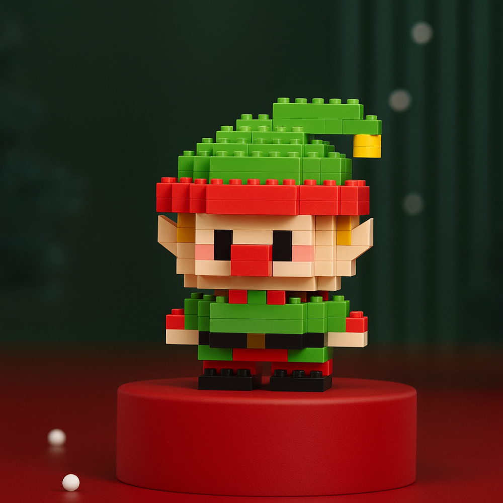 Christmas Toy Building Blocks Set Creative Construction Figures