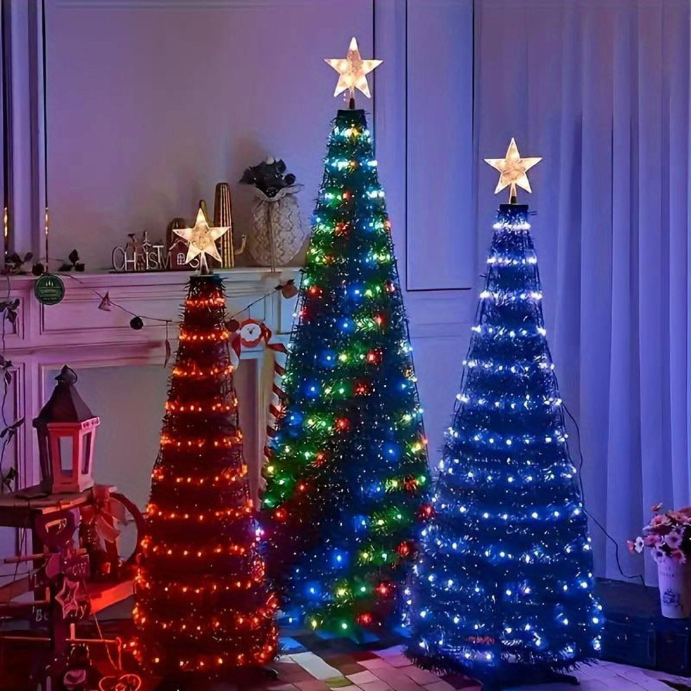 Christmas Tree Lights Smart RGB App Remote Control Decoration