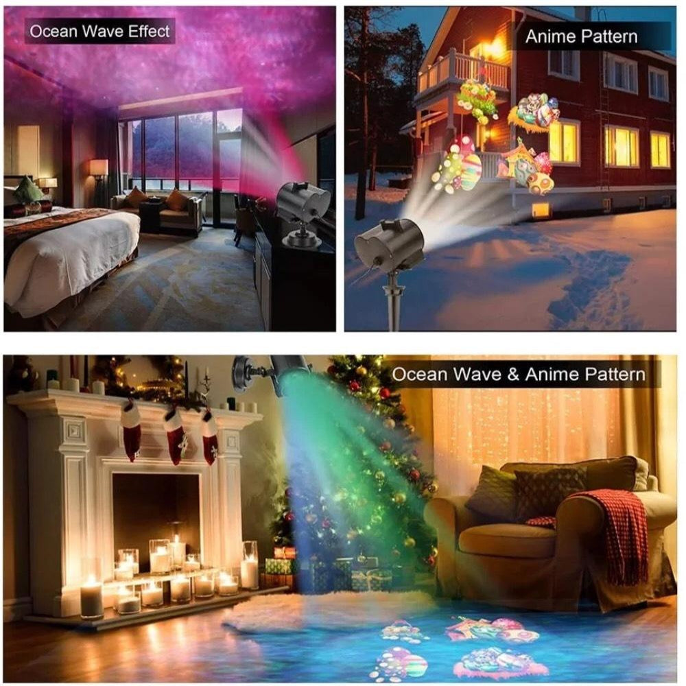 Christmas Tree Projector Light Outdoor Waterproof LED Display