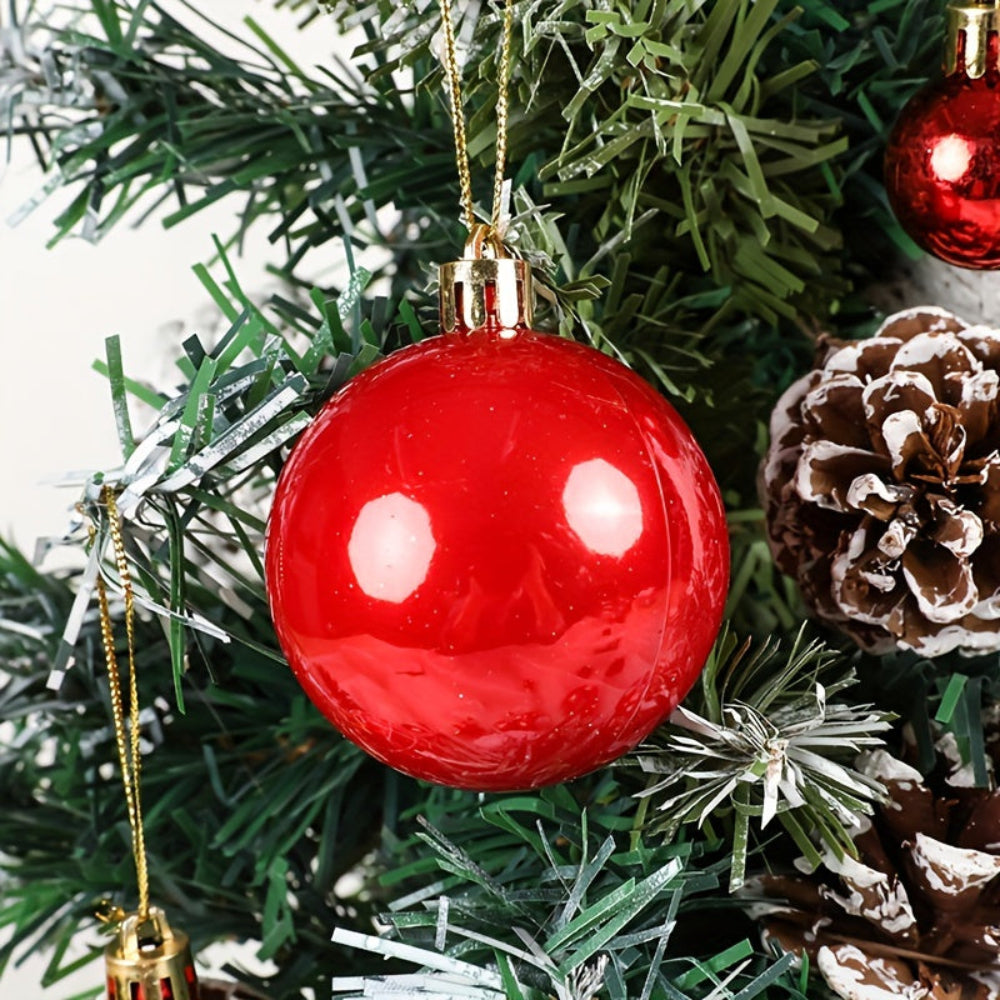 Christmas Ornaments Set Classic Tree Hanging Decorative Balls