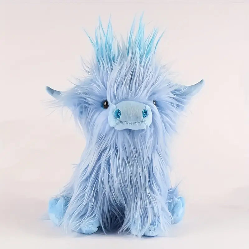 Cuddly Highland Cow Plush Toy | Soft Stuffed Animal Comforter for All Ages, 25 cm