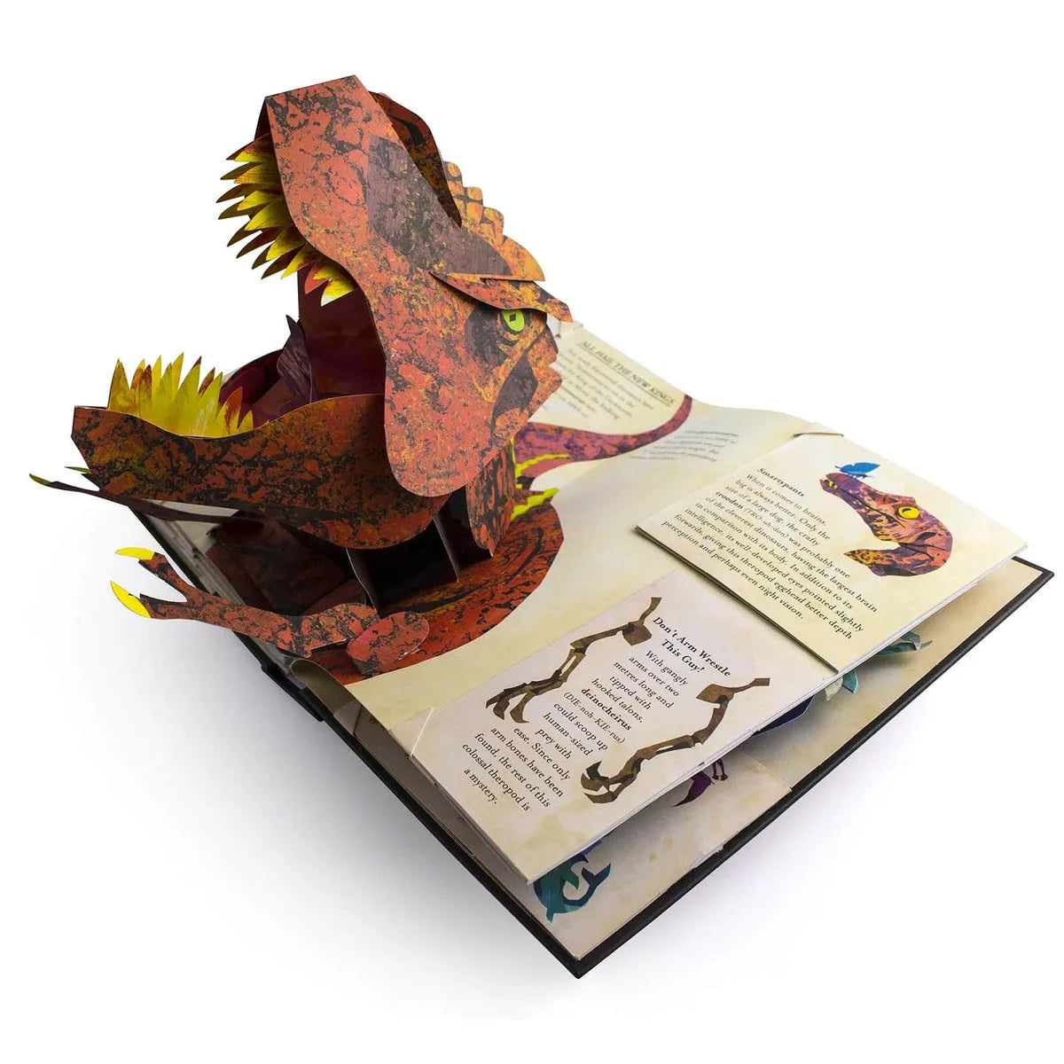 FlipRoar™ - The 3D Pop-Up Book Where Dinosaurs & Sharks Come Alive (1+1 FREE)