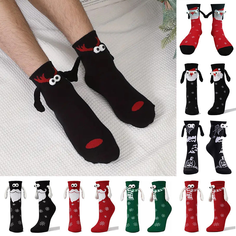 JollyGrip™ – Christmas Socks That Actually Hold Hands