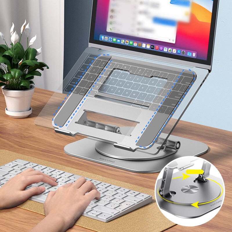 Holder 360° Stand - Rotating Aluminum Laptop Tablet Stand