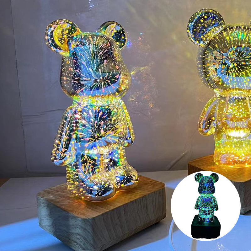 GlowBear™ - 3D Firework Night Lamp