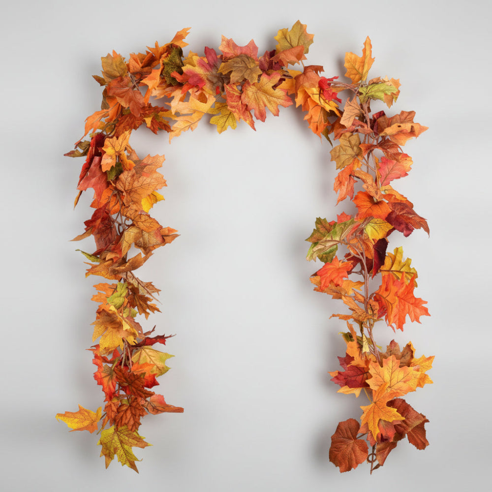 Garlands Maple Leaves Fall Artificial Home Decor Vine