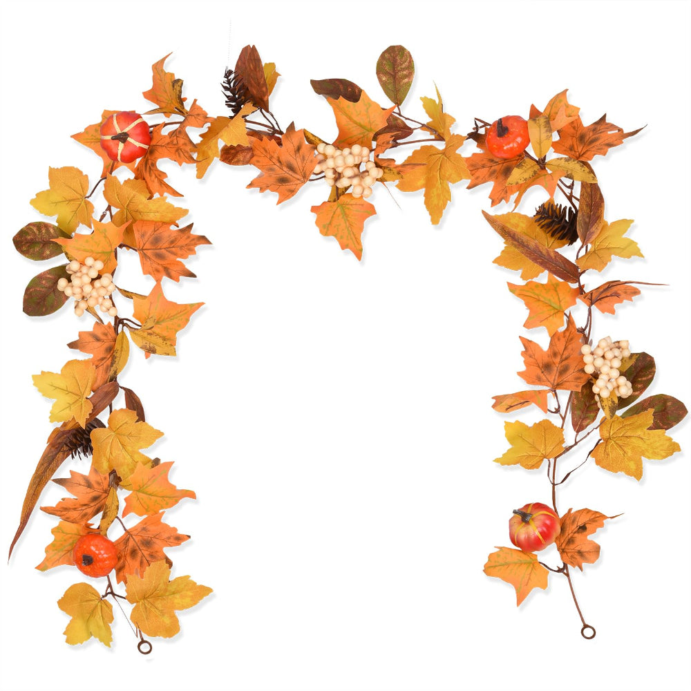 Garlands Maple Leaves Fall Artificial Home Decor Vine