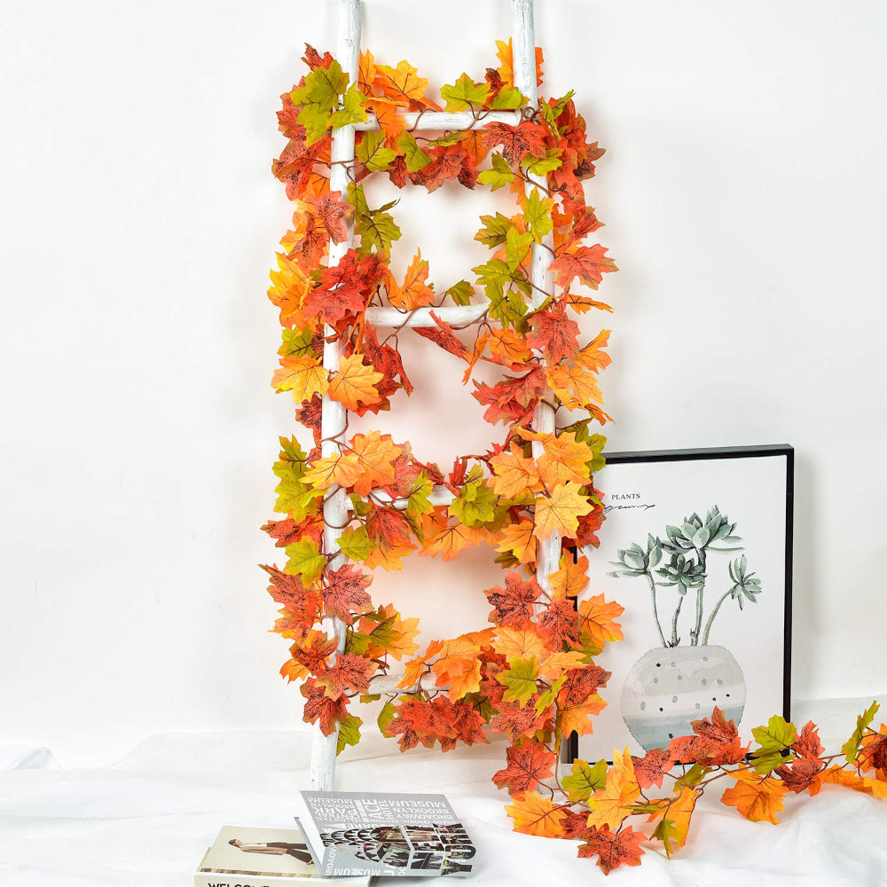 Garlands Maple Leaves Fall Artificial Home Decor Vine