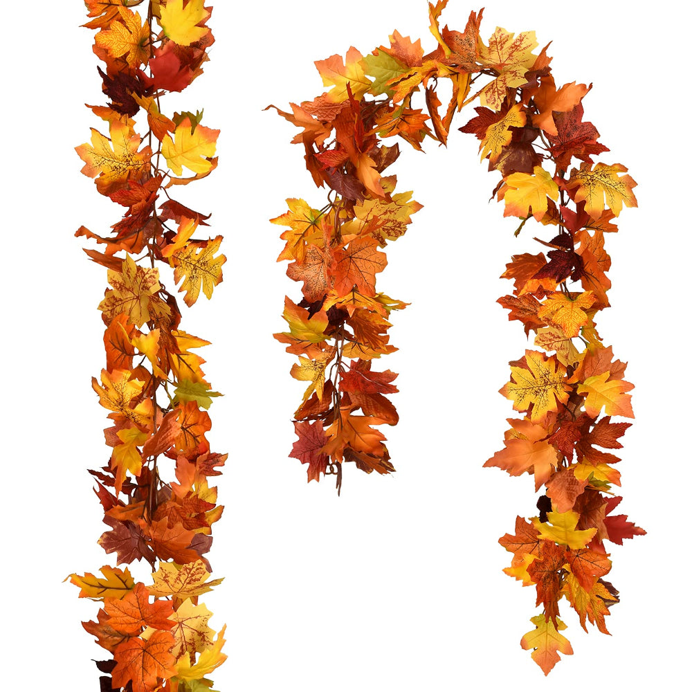 Garlands Maple Leaves Fall Artificial Home Decor Vine