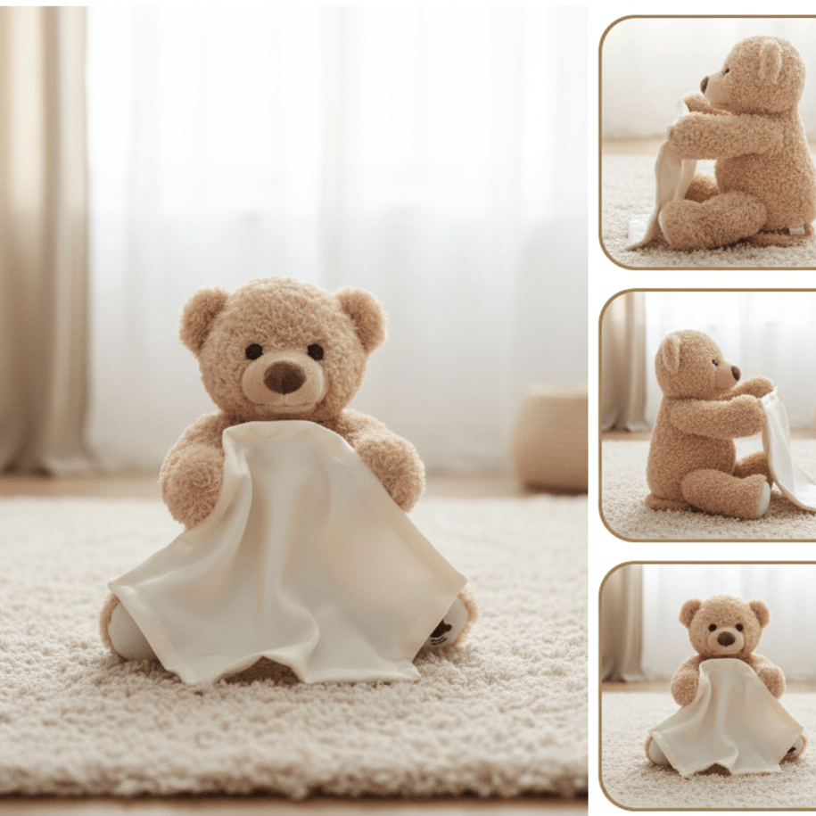 PeekaBear™ - The Cuddly Friend That Plays Peek-A-Boo With You