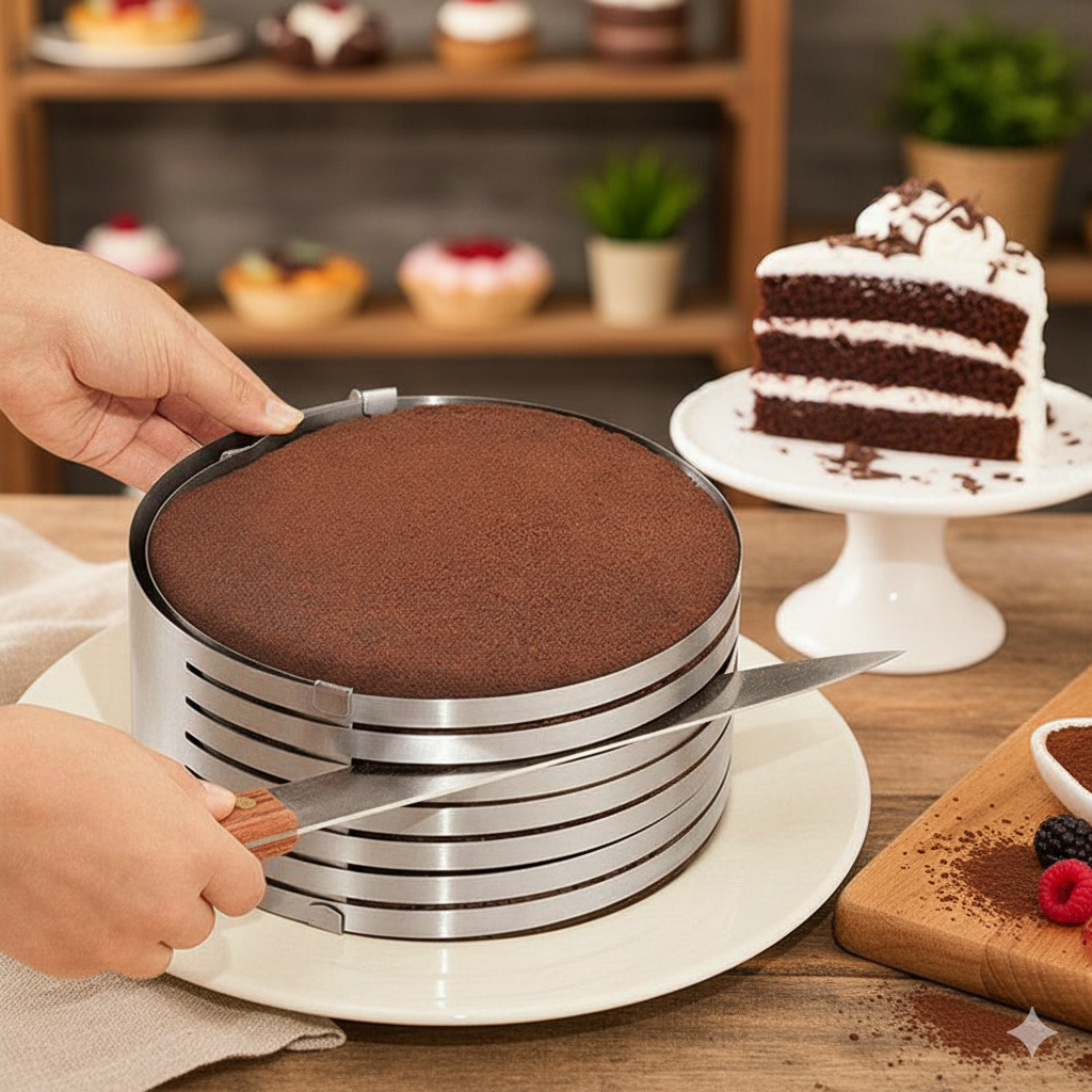 EvenLayer™ - Professional Cake Perfection Every Single Time (+ FREE Home Made Cake Recipes eBook)